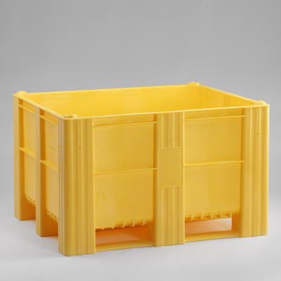 Palox plastique alimentaire monobloc en stock