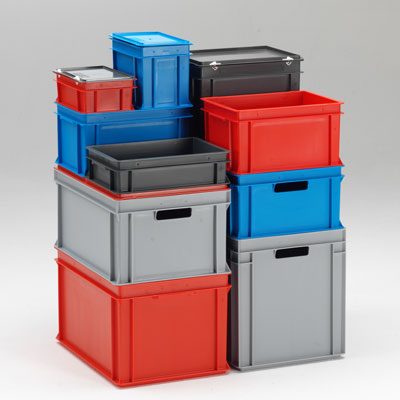 Bac gerbable norme Europe Normbox qualité alimentaire en stock
