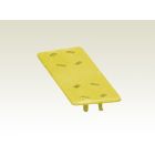 Clip d'identification panier pour lave vaisselle professionnel JAUNE