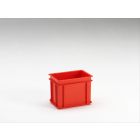 Bac gerbable norme Europe alimentaire 300x200x220 mm 9L Normbox ROUGE