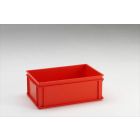 Bac plastique gerbable norme Europe alimentaire 600x400x220 mm 40L Normbox ROUGE