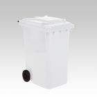 Conteneur poubelle 360 litres BLANC