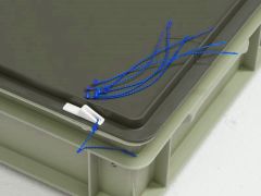 Scellé plastique Secur-a-tie 5, 5000 pièces, BLEU