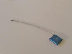 Scellé câble acier 300 mm x ø5,0 mm 100 pièces BLEU AluLock 1700 kg