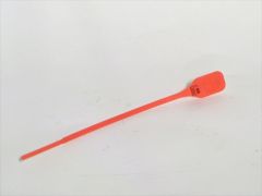 Scellé de sécurité pour sac 240 mm x ø6 mm 1000 pièces BagLock ROUGE