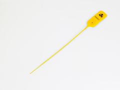 Scellé de sécurité plastique numéroté 250 mm 1000 pièces JAUNE 14 kg