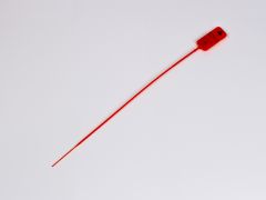 Scellé de sécurité plastique numéroté 400 mm 1000 pièces ROUGE 12 kg