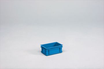 Bac gerbable avec couvercle 20 litres 40x30x24 cm E-line BLEU