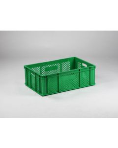 Caisse maraicher plastique 60x40x20 cm vert