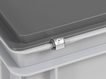 Bagues de renfort pour charnière pour bac en plastique en vrac