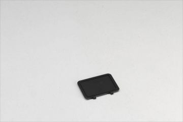 Couvercle bac ESD en plastique conducteur 200x150 mm à charnières