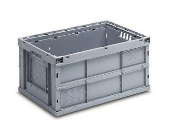 Bac de tansport pliable 63 liter, 600x400x320 mm avec verrouillage