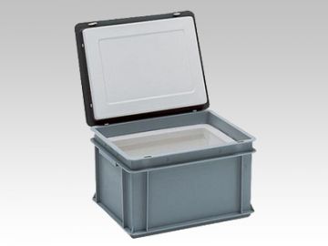 Caisse isotherme gerbable norme Europe 40x30x24 cm 10 litres