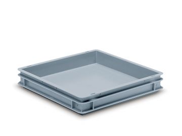 Bac plastique carré 40x40x7 cm 7L
