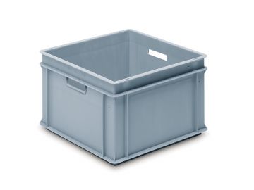 Bac plastique carré 35 litres 400x400x270 mm