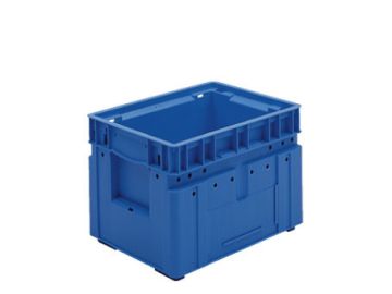 Bac C-KLT 4328 - 400x300x280 mm 19L BLEU charge lourde