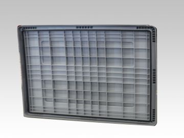 Couvercle caisse palette 1200x800 mm avec joint caoutchouc