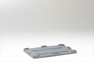 Couvercle caisse palette 1200x800 mm charge lourde GRIS
