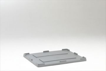Couvercle caisse palette 1200x1000 mm charge lourde GRIS