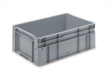 Bac plastique entrepôt automatisé 42L 60x40x22 cm fond sandwich