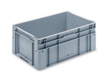 Bac plastique entrepôt automatisé 52L 60x40x27 cm fond nervuré