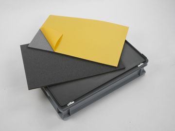 Kit mousse prédécoupée pour valise ép. 5 mm norme Europe 600x400 mm
