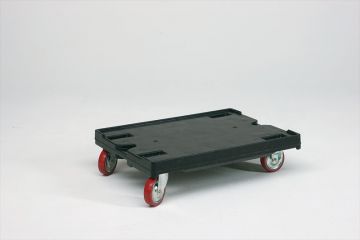 Socle rouleur pour bacs 800x600 mm max 500 kg