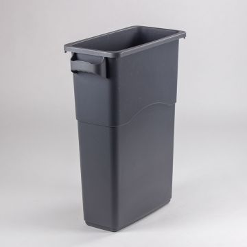 Ecosort Poubelle tri sélectif collective entreprise 70L GRIS