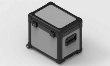 Valise de chargement 430x440x440 mm avec paniers pour 8 tablettes