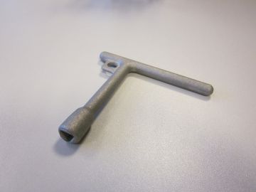 Clé triangulaire poubelle