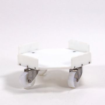 Socle rouleur pour fût ø410 mm pour seau 75 litres