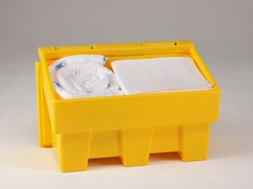 Kit d'absorption universel 330 L, 1260x700x760 mm avec accessoires