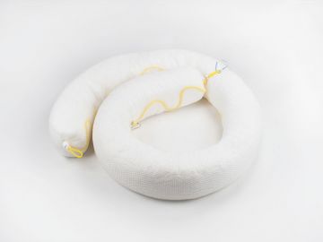 Boudins absorbants hydrocarbures ø200x3000 mm, 268L, 4 par boîte, blanc