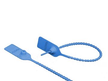 Scellé de sécurité plastique numéroté 300 mm BLEU 12 kg 1000 pièces