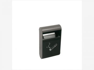 Cendrier extérieur mural 0,5 litres 255x152x64 mm GRIS foncé