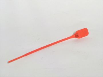 Scellé de sécurité pour sac 240 mm x ø6 mm 1000 pièces BagLock ROUGE