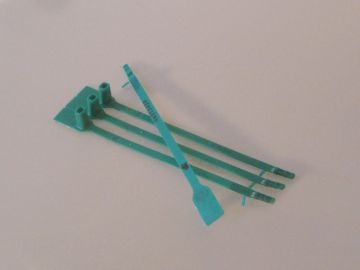 Scellé de sécurité pour sac 290 mm x ø6 mm 1000 pièces BagLock VERT