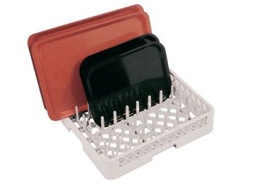 Panier lave vaisselle professionnel pour petits plateaux