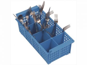 Panier à couverts lave vaisselle 430x210x150 mm, 8 compartiments
