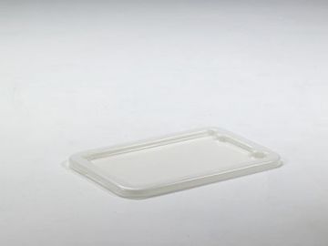 Couvercle pour bac gerbable emboitable alimentaire 600x400 mm BLANC
