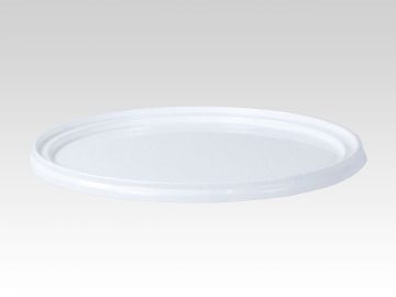 Couvercle pour seau plastique alimentaire E028 BLANC