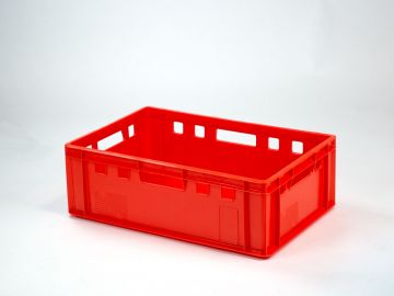 Bac à viande norme Europe E2 60x40x20 cm 35L ROUGE