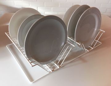 Porte assiettes pour bac 600x400 mm pour 32 assiettes