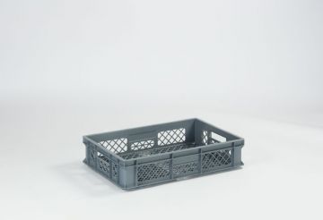 Bac gerbable ajouré alimentaire 600x400x130 mm 24L Perfobox