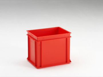 Bac gerbable norme Europe alimentaire 400x300x325 mm 30L Normbox ROUGE
