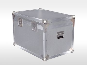 Flight case avec couvercle amovible 600x400x400 mm