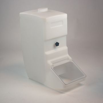Distributeur vrac alimentaire professionnel 610x275x670 mm 65L BLANC