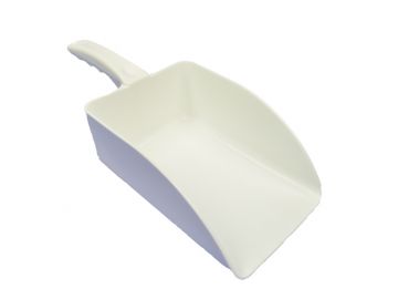 Grande pelle doseuse alimentaire plastique 1 litres BLANC