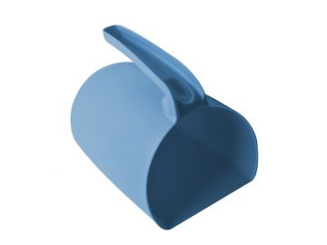 Grande pelle à main plastique alimentaire 2 litres BLEU