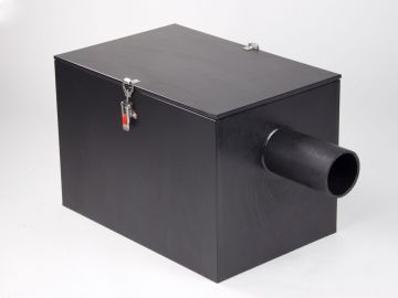Boîte d'éclosion de chrysalides pour l'élevage de mouches soldat noires, 600x400x400 mm, PE vierge
